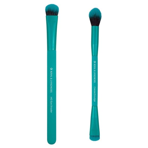 Duo, Smoky Eyes, Travel Size 2pc‎ Makeup Brush Set Includes - Eye Shader - Picture 1 of 16